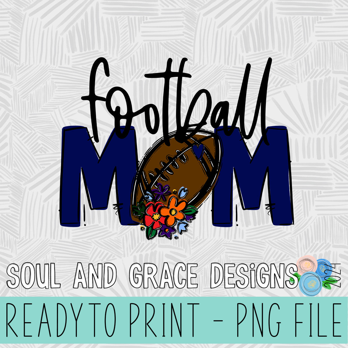 Football Mom Team Go