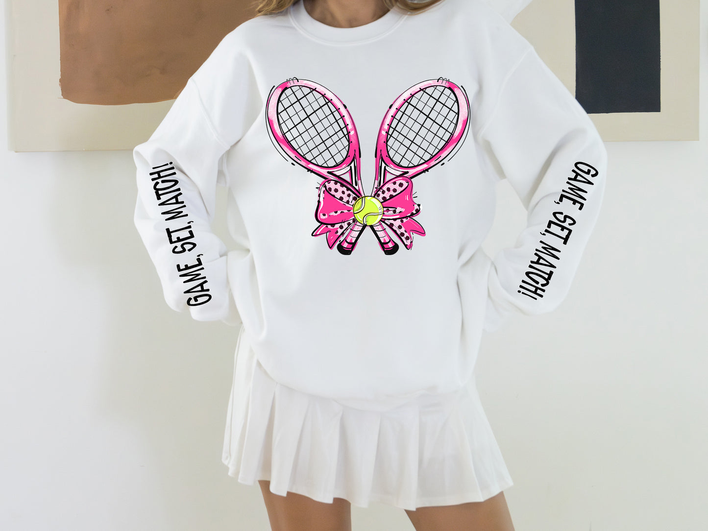 PINK GAME SET MATCH