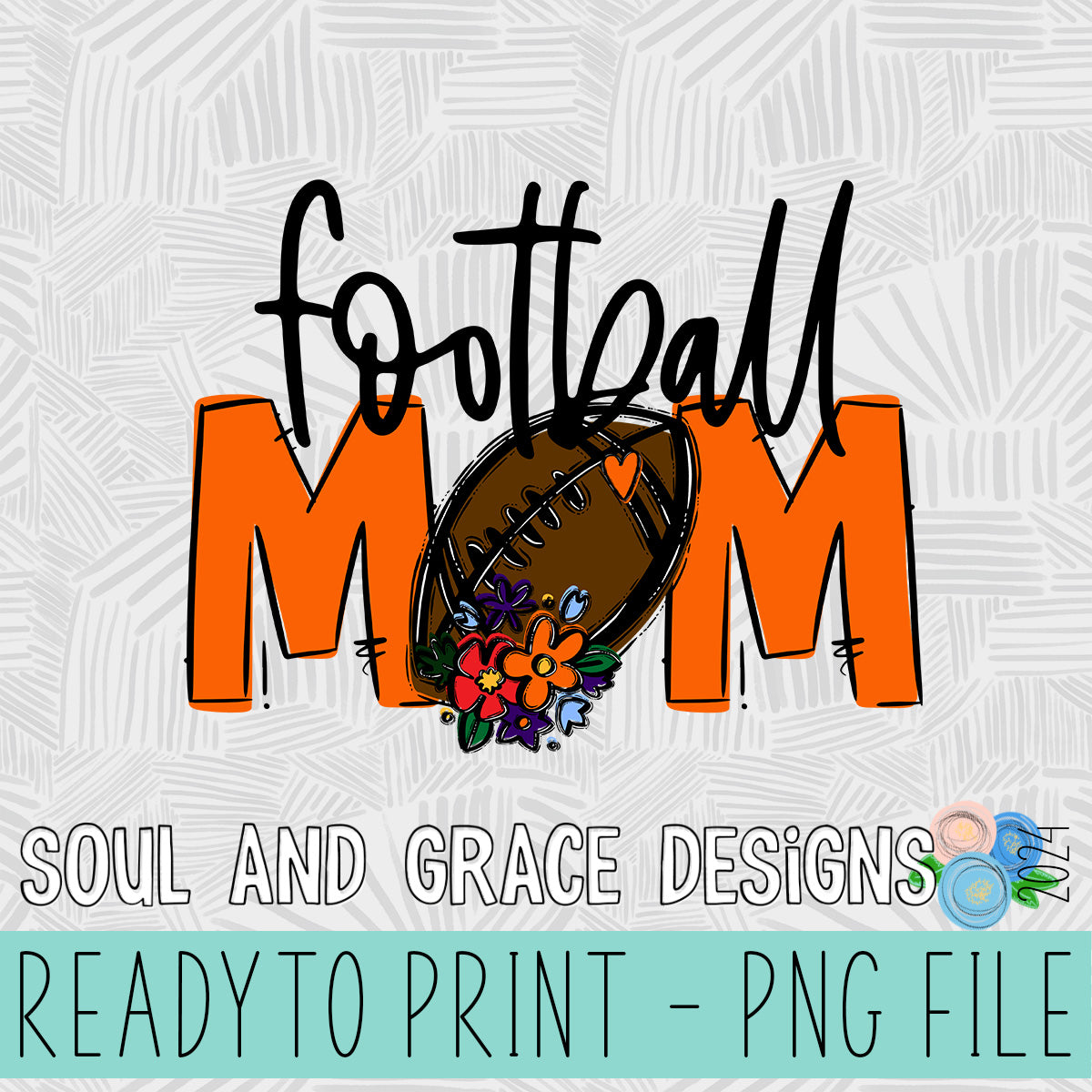 Football Mom Team Go