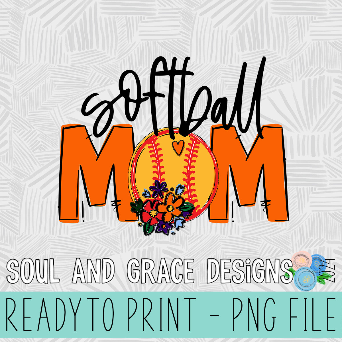 Softball Mom Team Go