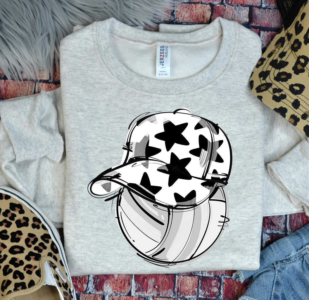 WHITE PLAY BALL HAPPY FACE VOLLEYBALL