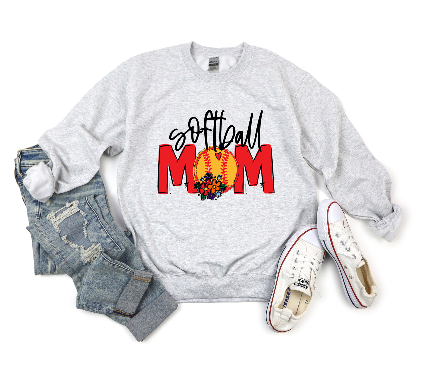 Softball Mom Team Go