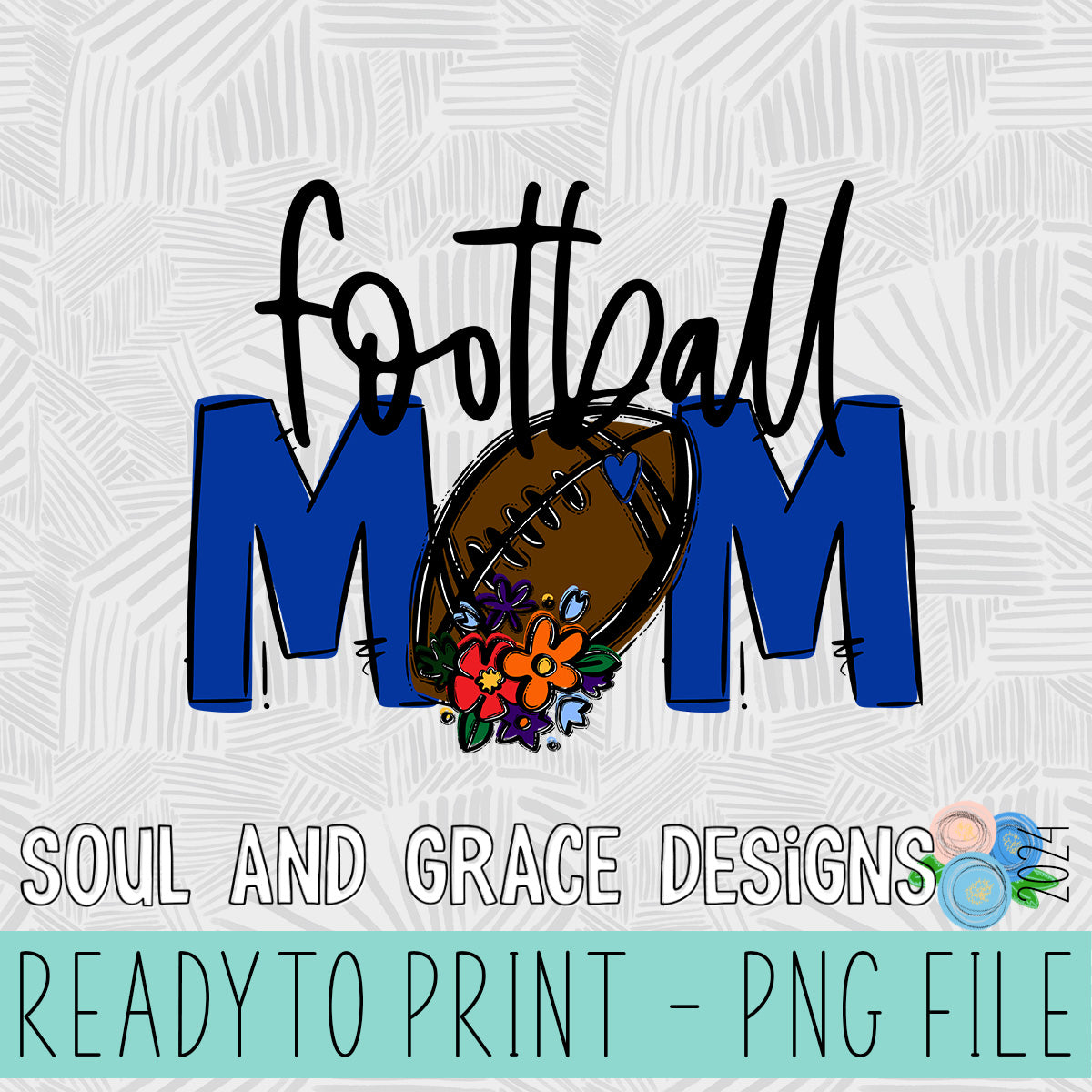 Football Mom Team Go
