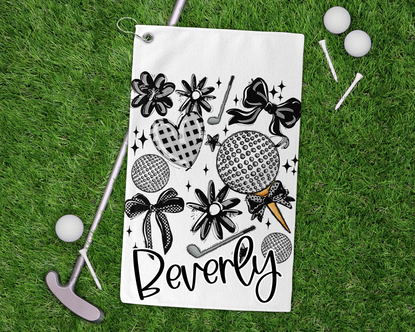 BLACK PLAY BALL GOLF COLLAGE