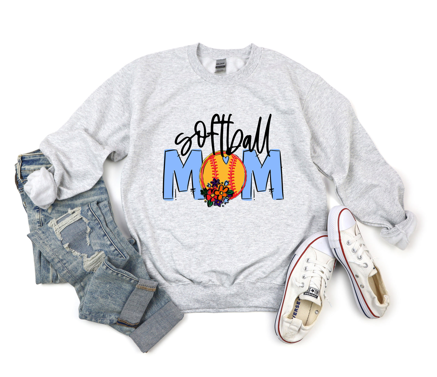 Softball Mom Team Go