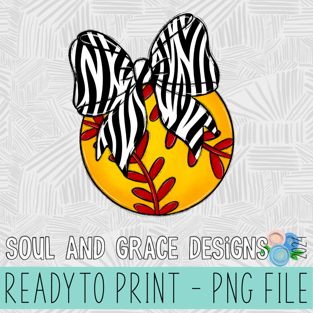 Bows and Balls - SOFTBALL