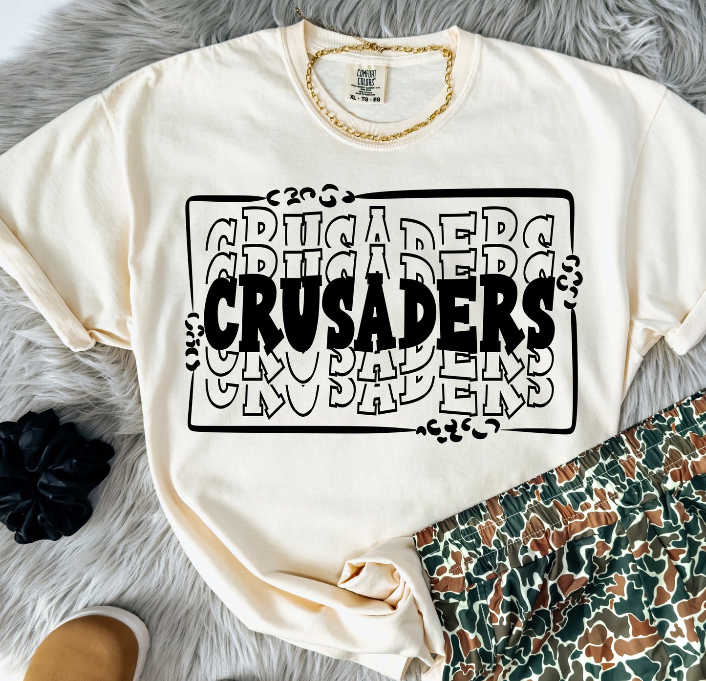 STACKED MASCOTS Crusaders