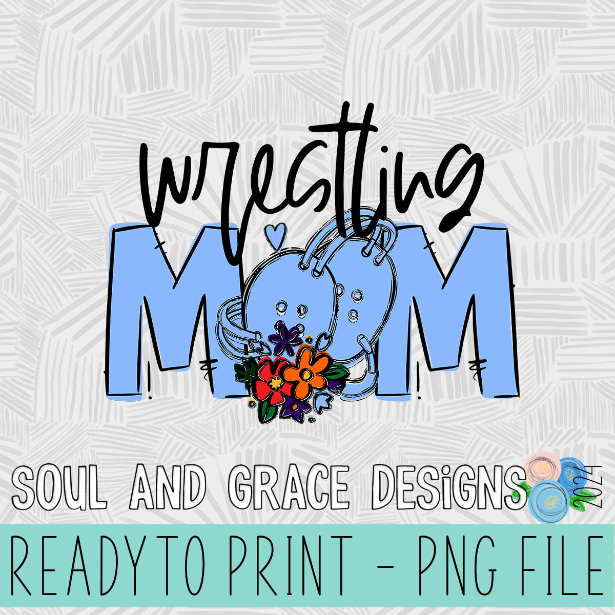 Wrestling Mom Team Go