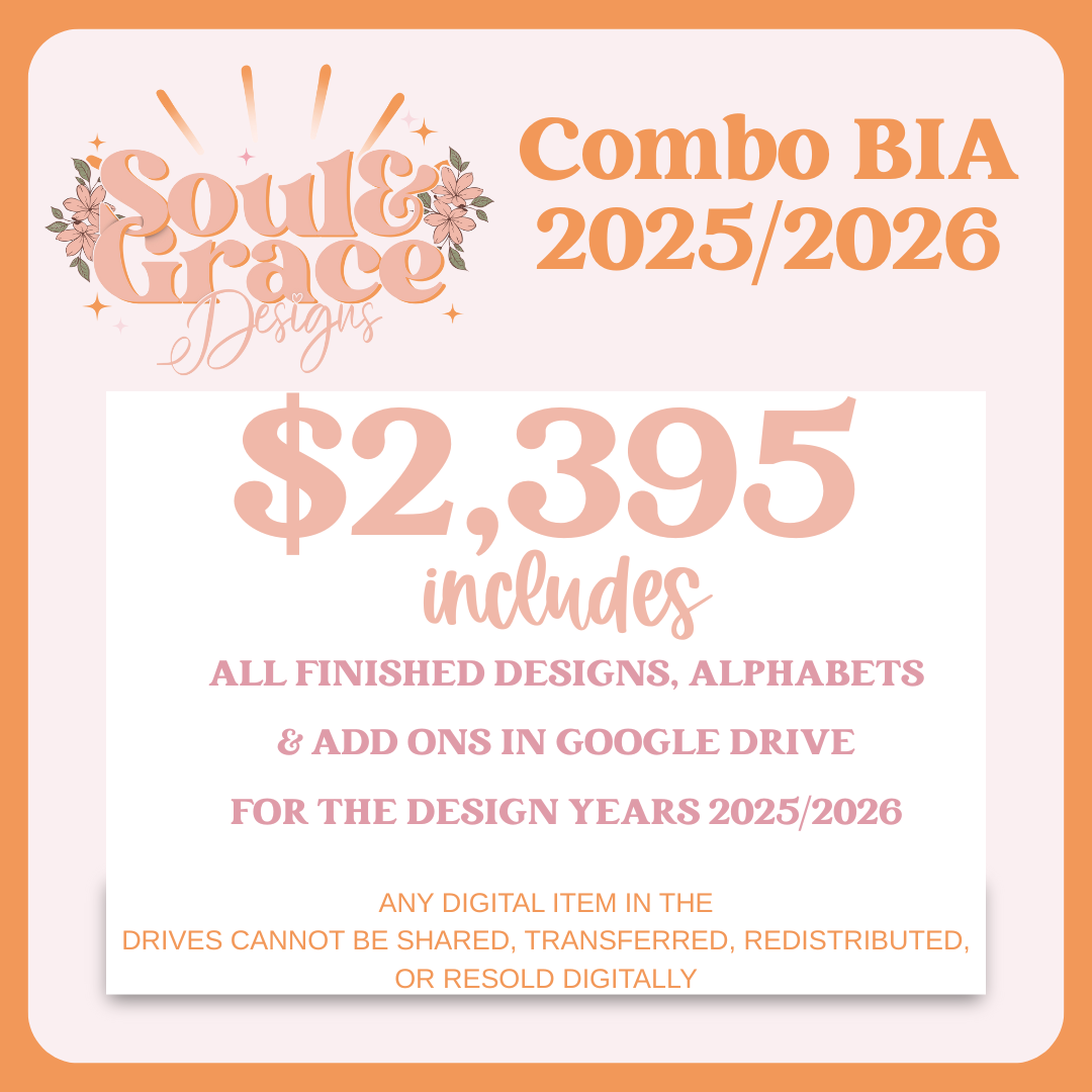 BUY IT ALL 2025/2026 COMBO YEAR DRIVE