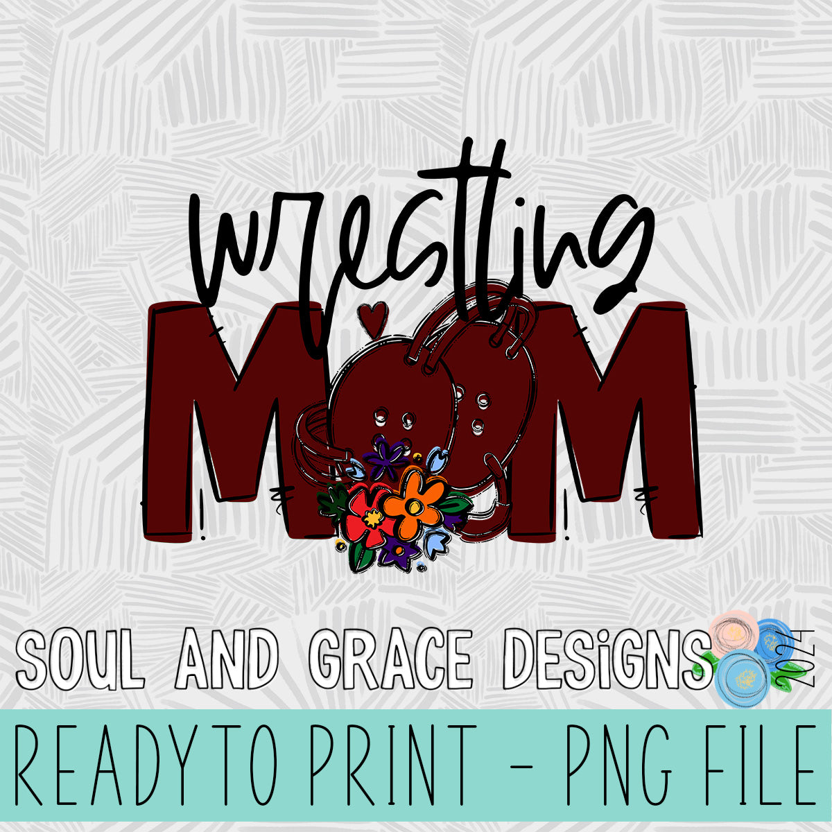 Wrestling Mom Team Go