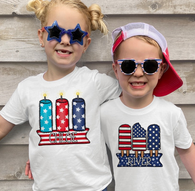 Patriotic Add A Name Set