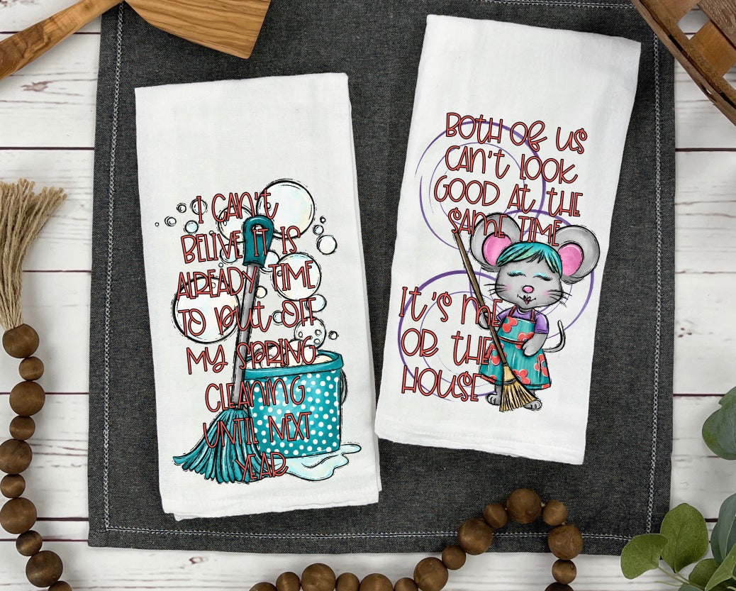 Cleaning Tea Towel Set