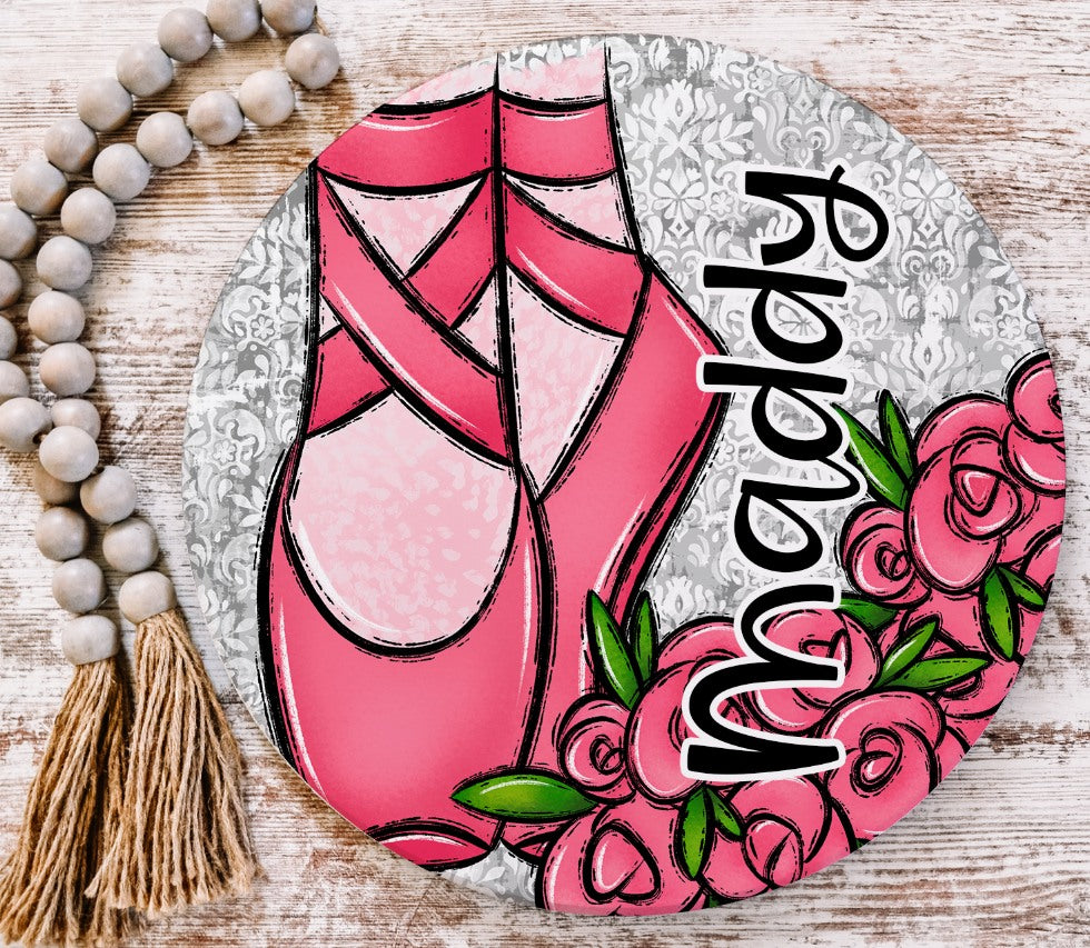 Ballet Dance - Bag Tag - Door Hanger - Ornament