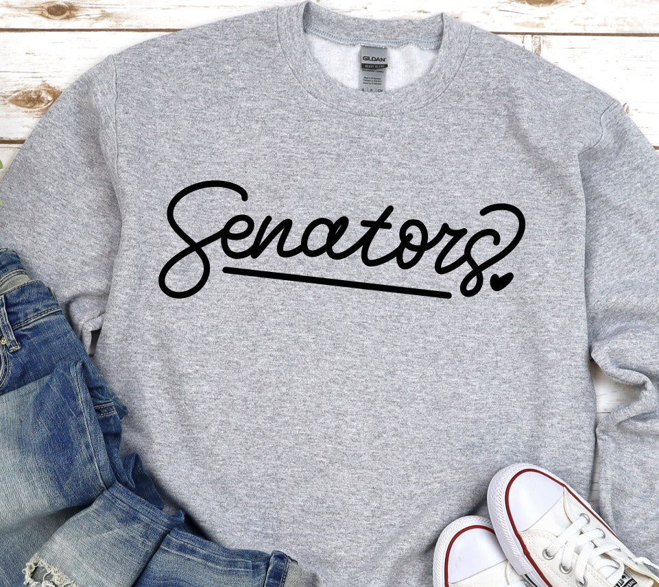Hand Lettered Senators