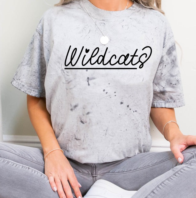 Hand Lettered Wildcats