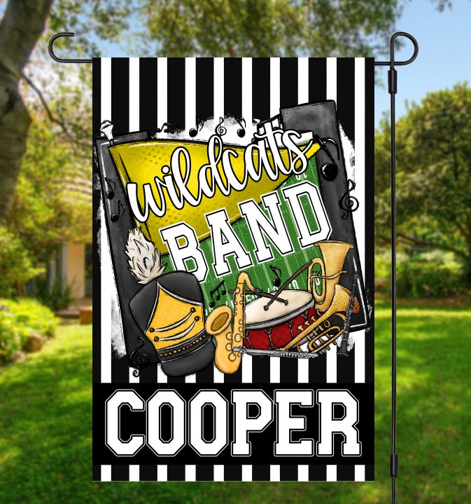 Band Pennant Flag - Black