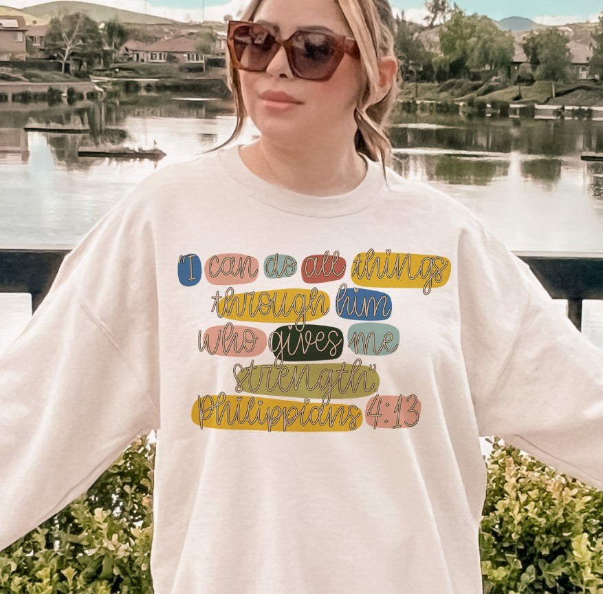 I Can Do All Things Philippians 4:13