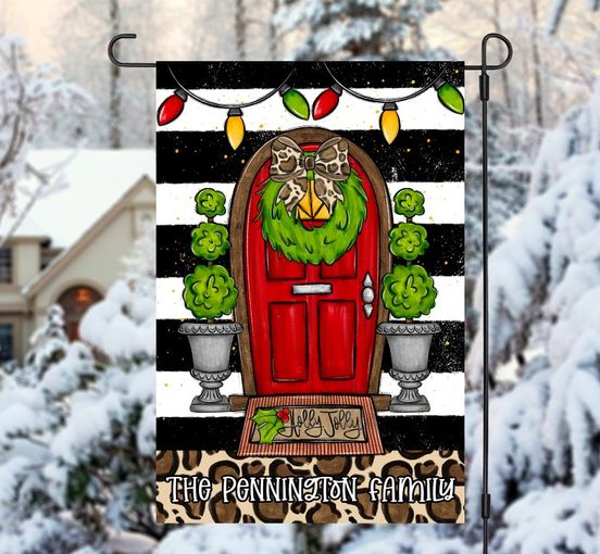 Christmas Garden Flag