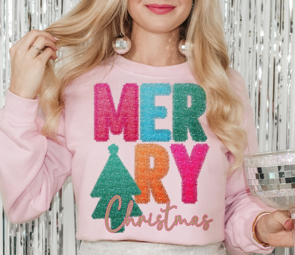 Tinsel Merry Christmas