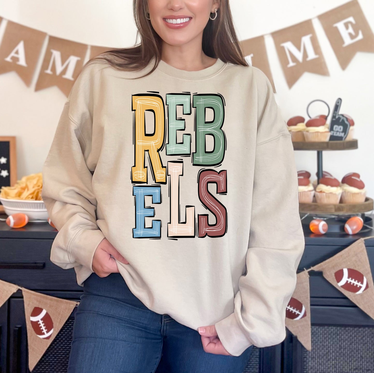 Boho Sports Rebels