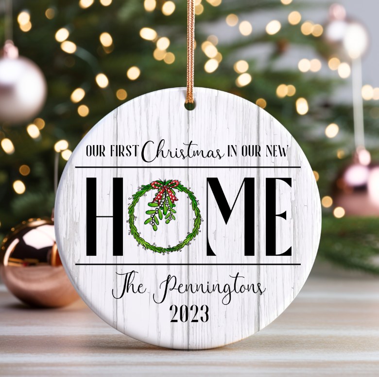 Our First Christmas in Our New Home