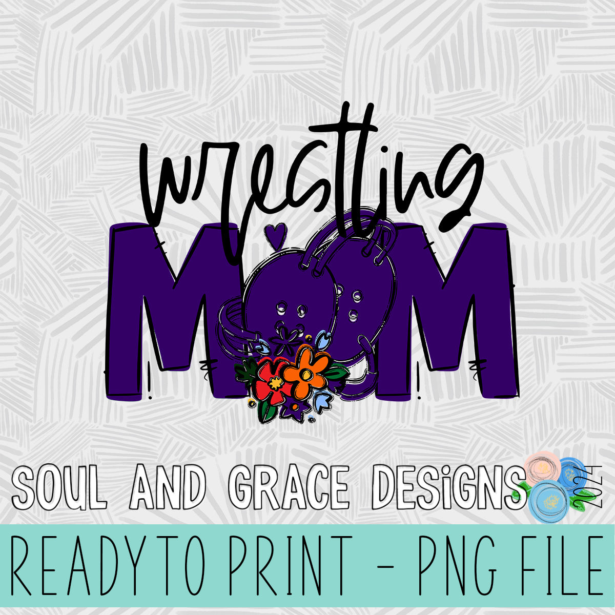 Wrestling Mom Team Go