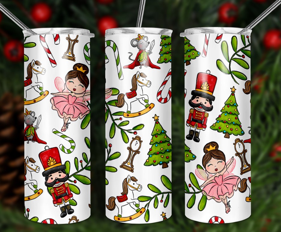 Nutcracker Tumbler Wrap - 3 Skin Tones Included