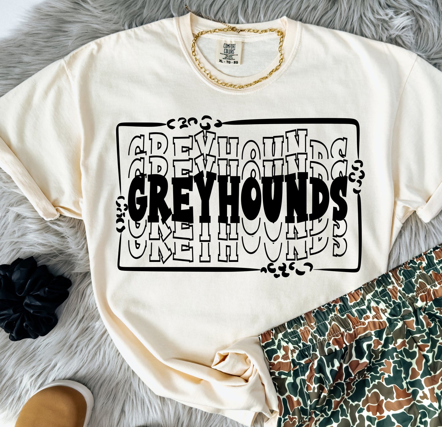 STACKED MASCOTS Greyhounds