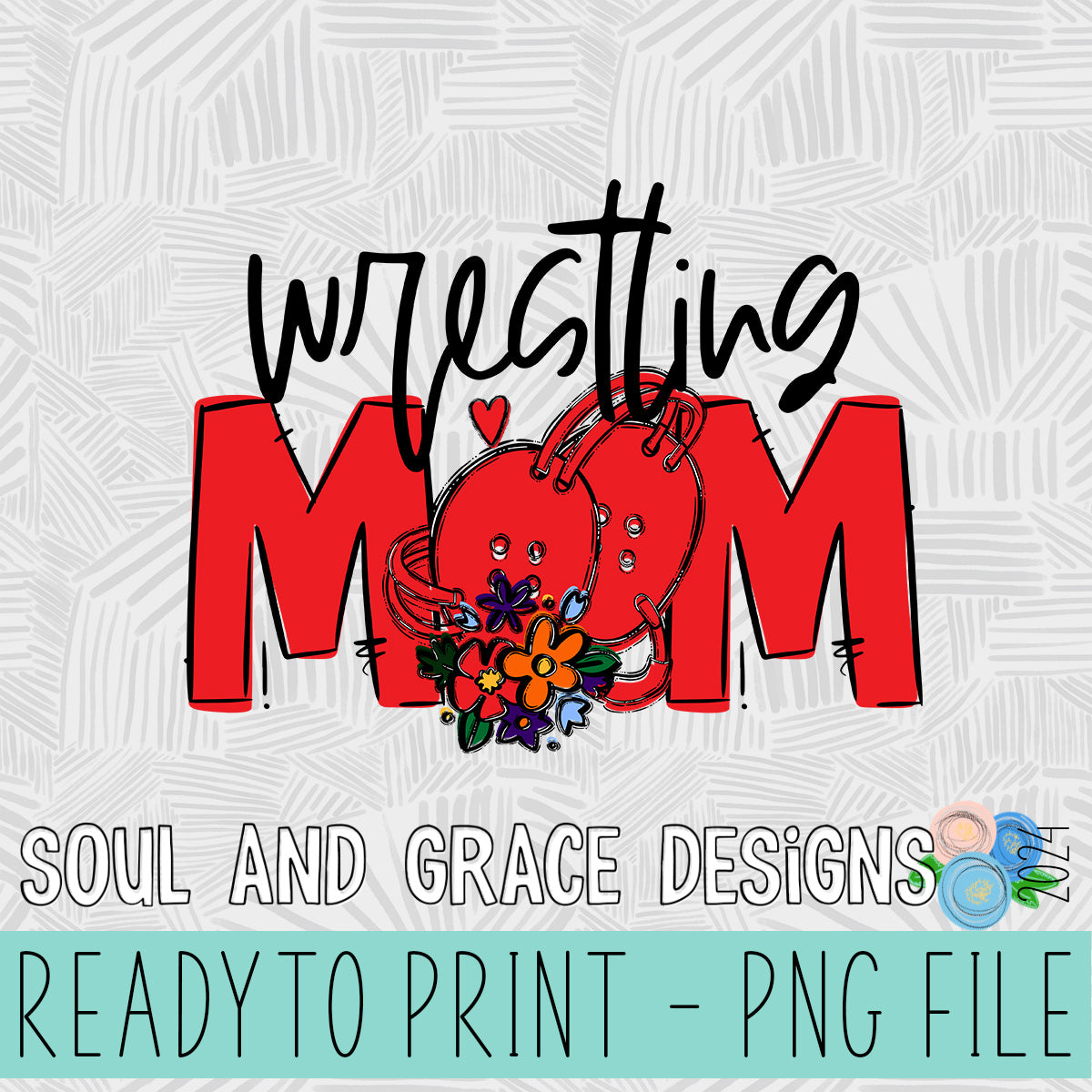 Wrestling Mom Team Go