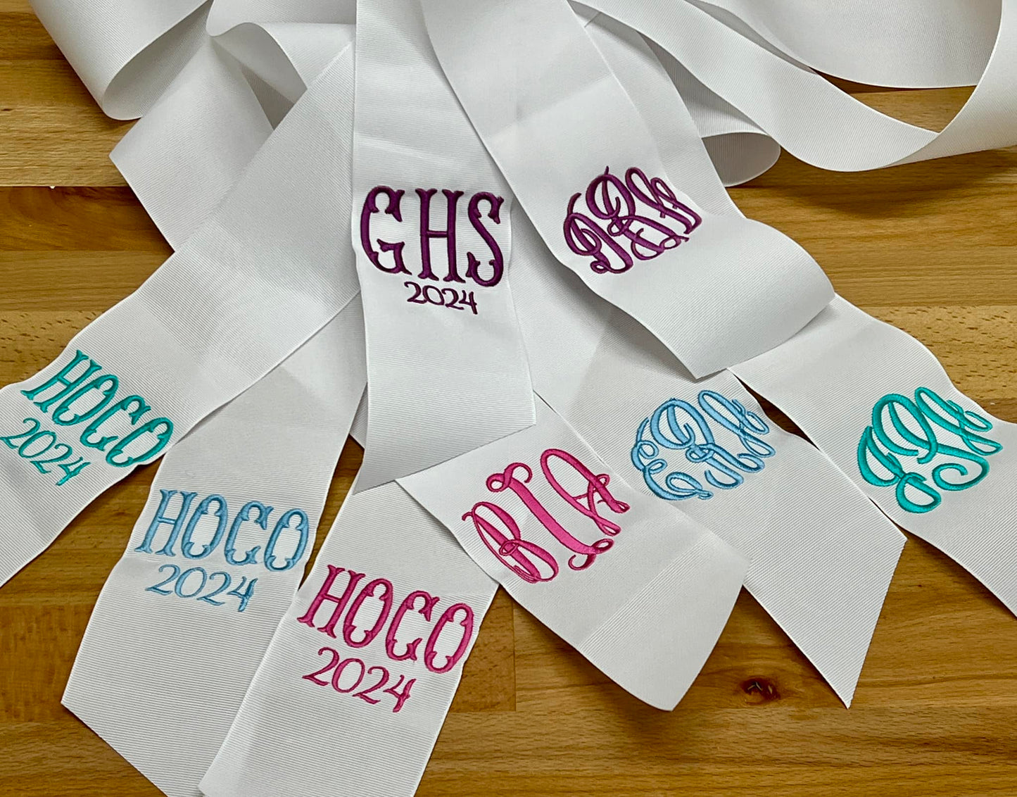 Personalized Keepsake Bouquet Ribbon