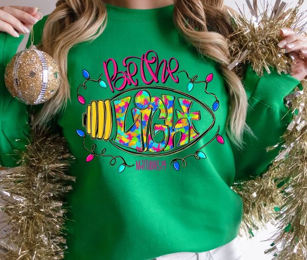 Be the Light Christmas Ornament