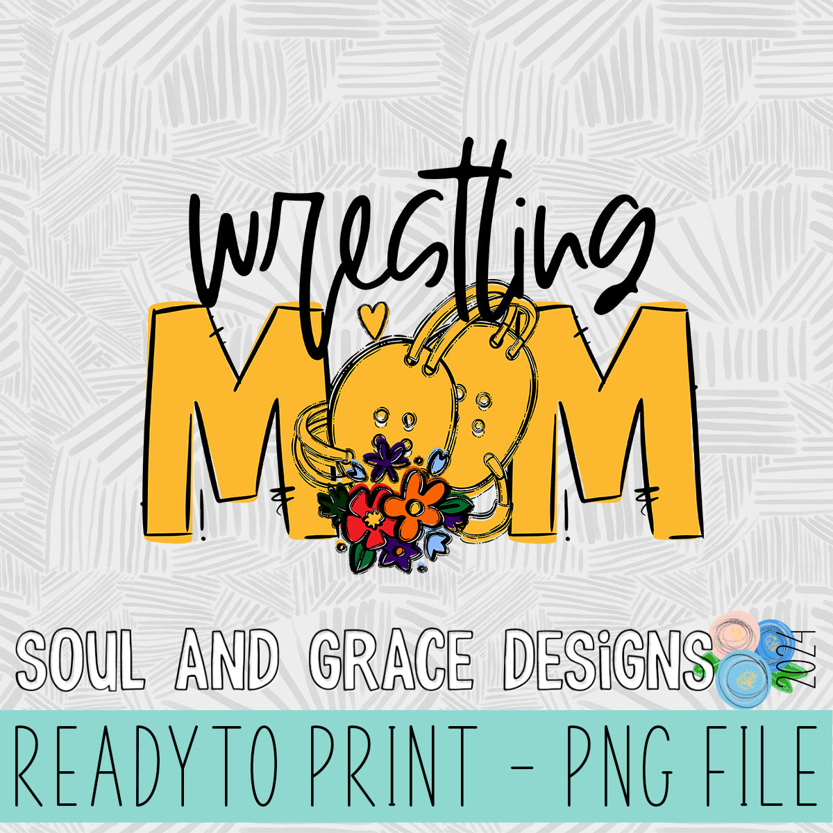 Wrestling Mom Team Go