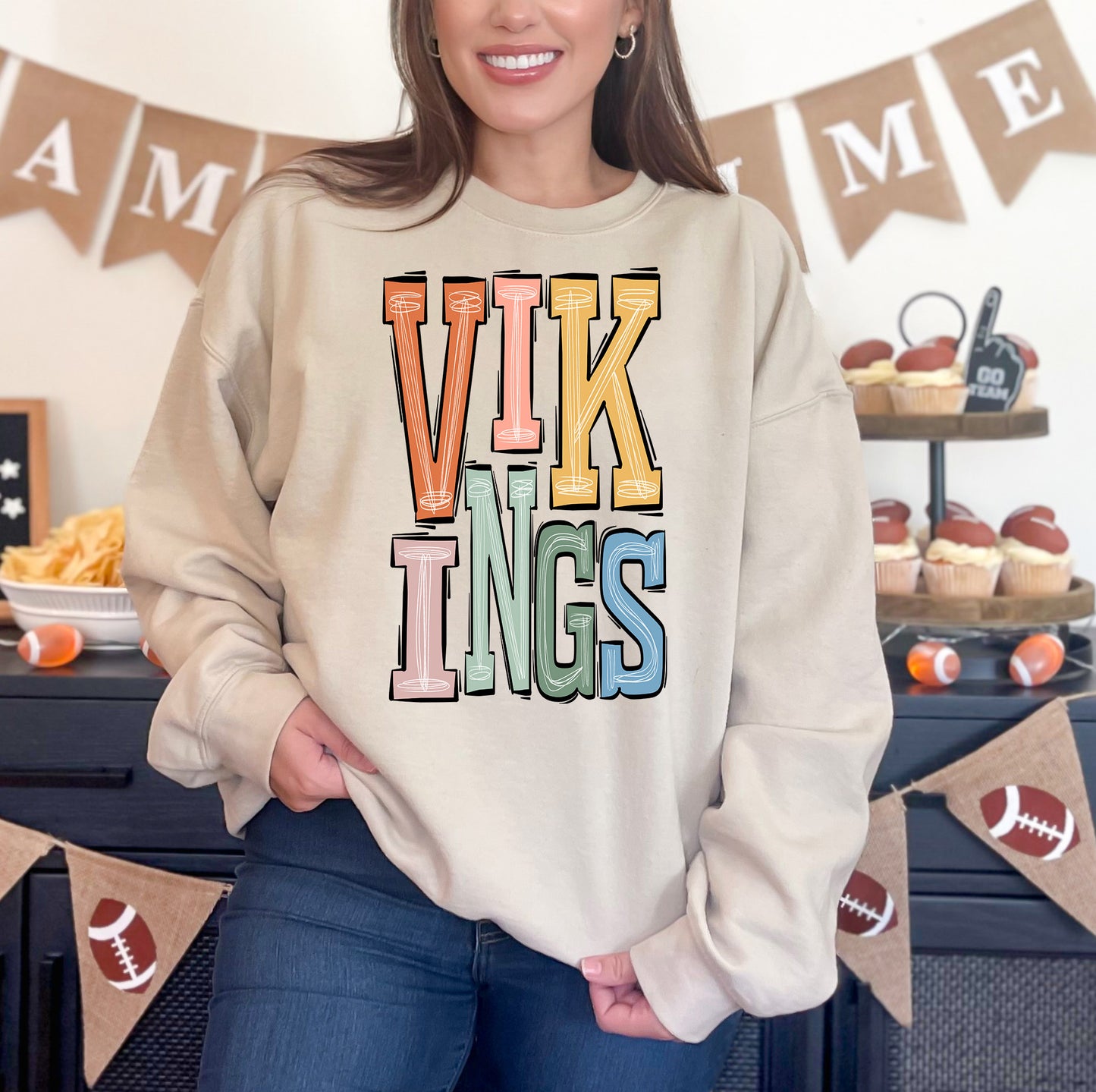 Boho Sports Vikings