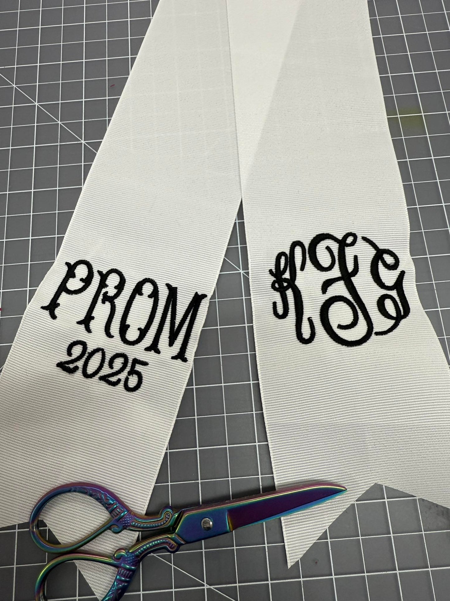 Personalized Keepsake Bouquet Ribbon