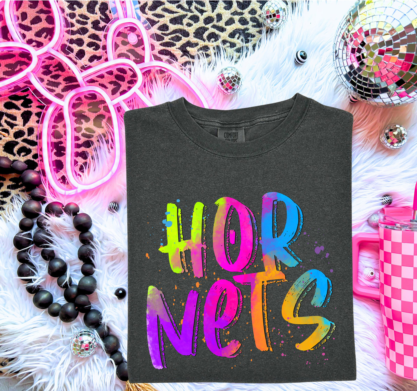 NEON MASCOTS Hornets