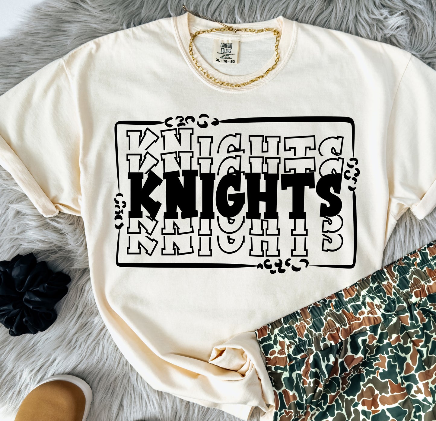 STACKED MASCOTS Knights