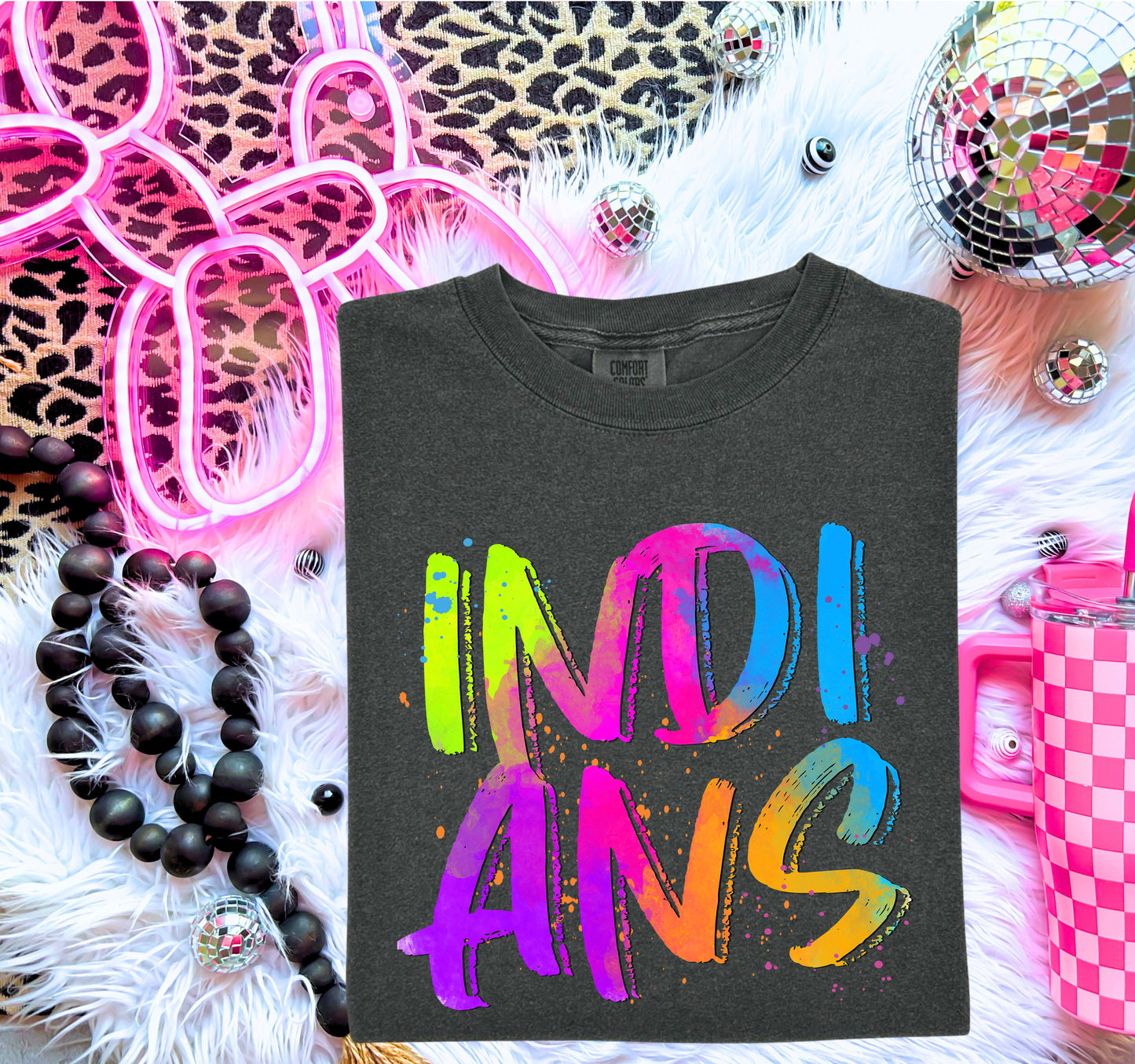 NEON MASCOTS Indians