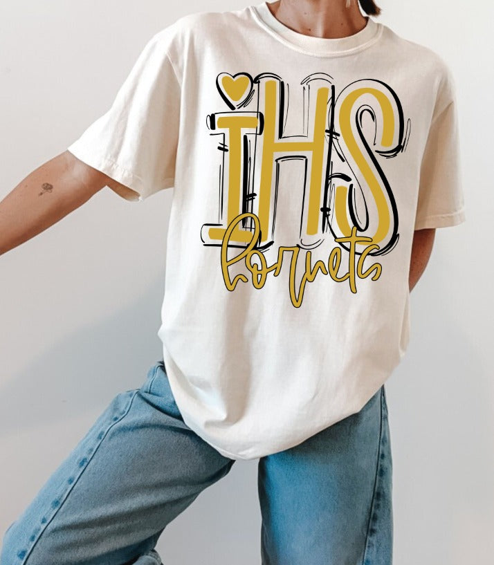 SPACED OUT CUSTOM - INITIALS ONLY