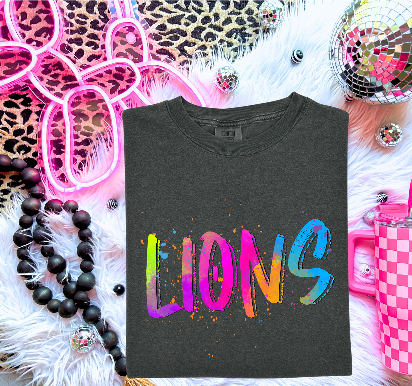 NEON MASCOTS Lions