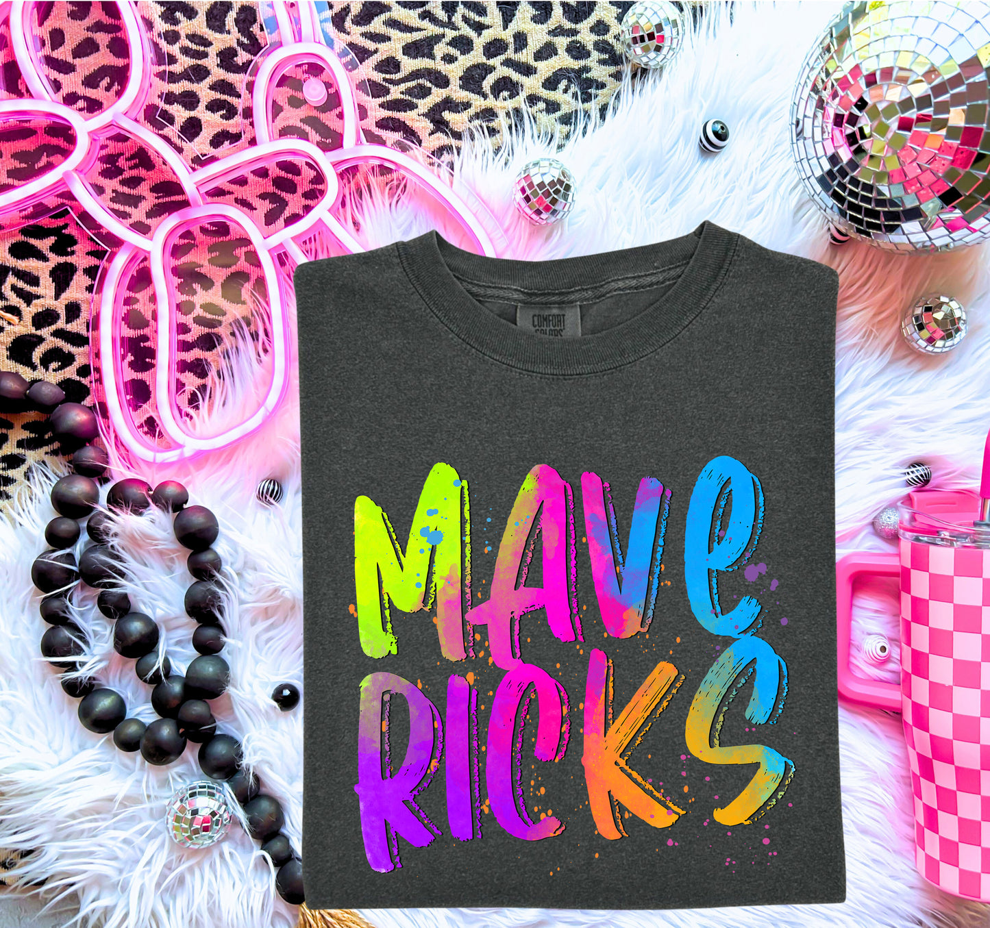 NEON MASCOTS Mavericks
