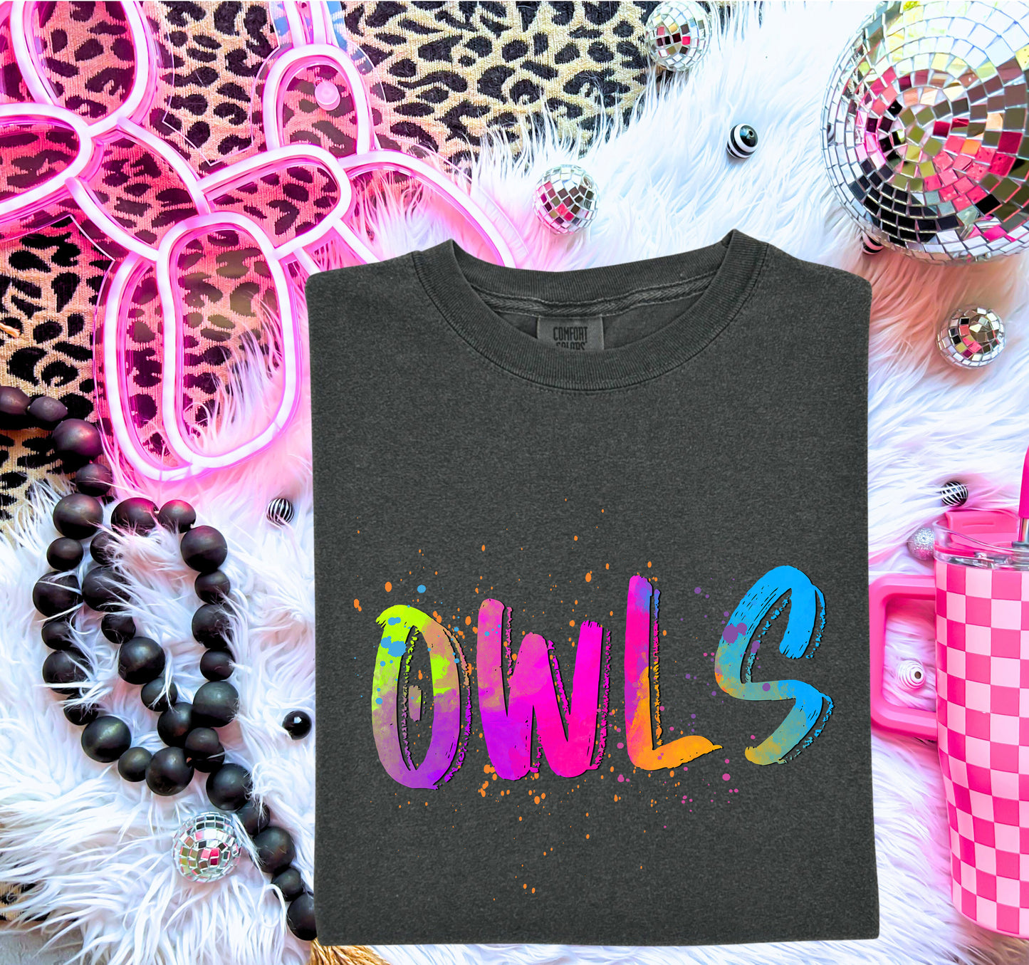 NEON MASCOTS Owls