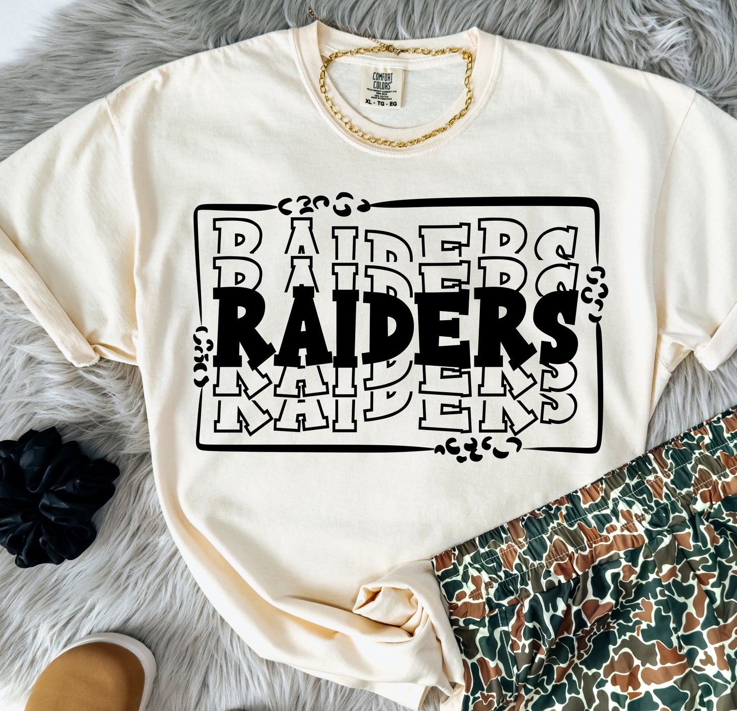 STACKED MASCOTS Raiders