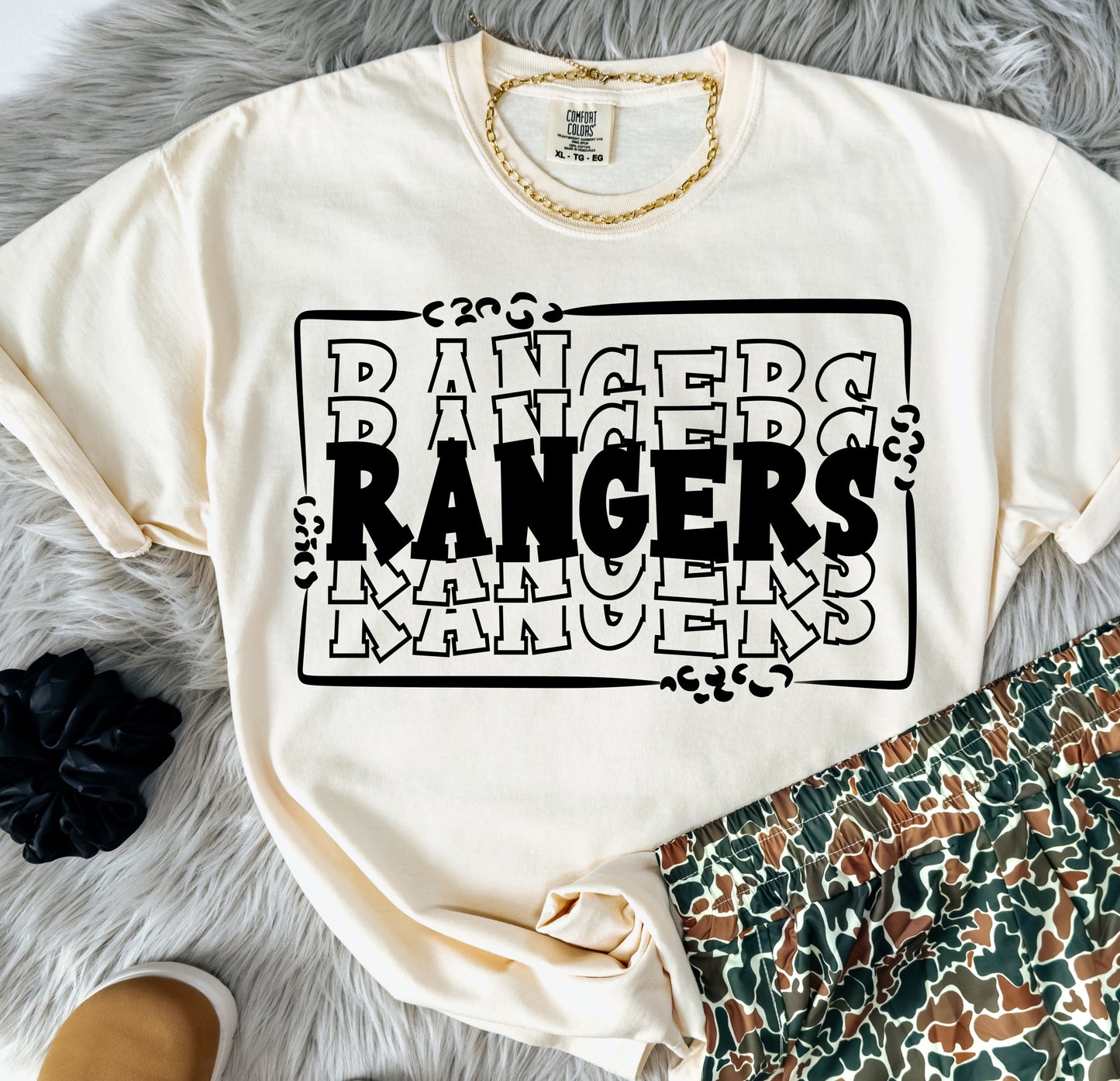STACKED MASCOTS Rangers