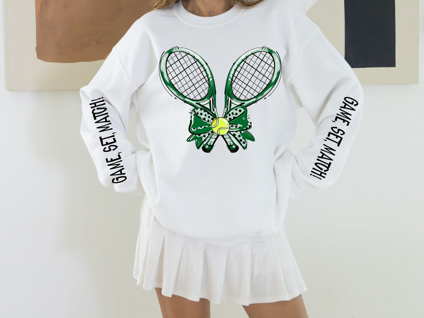 KELLY GREEN GAME SET MATCH