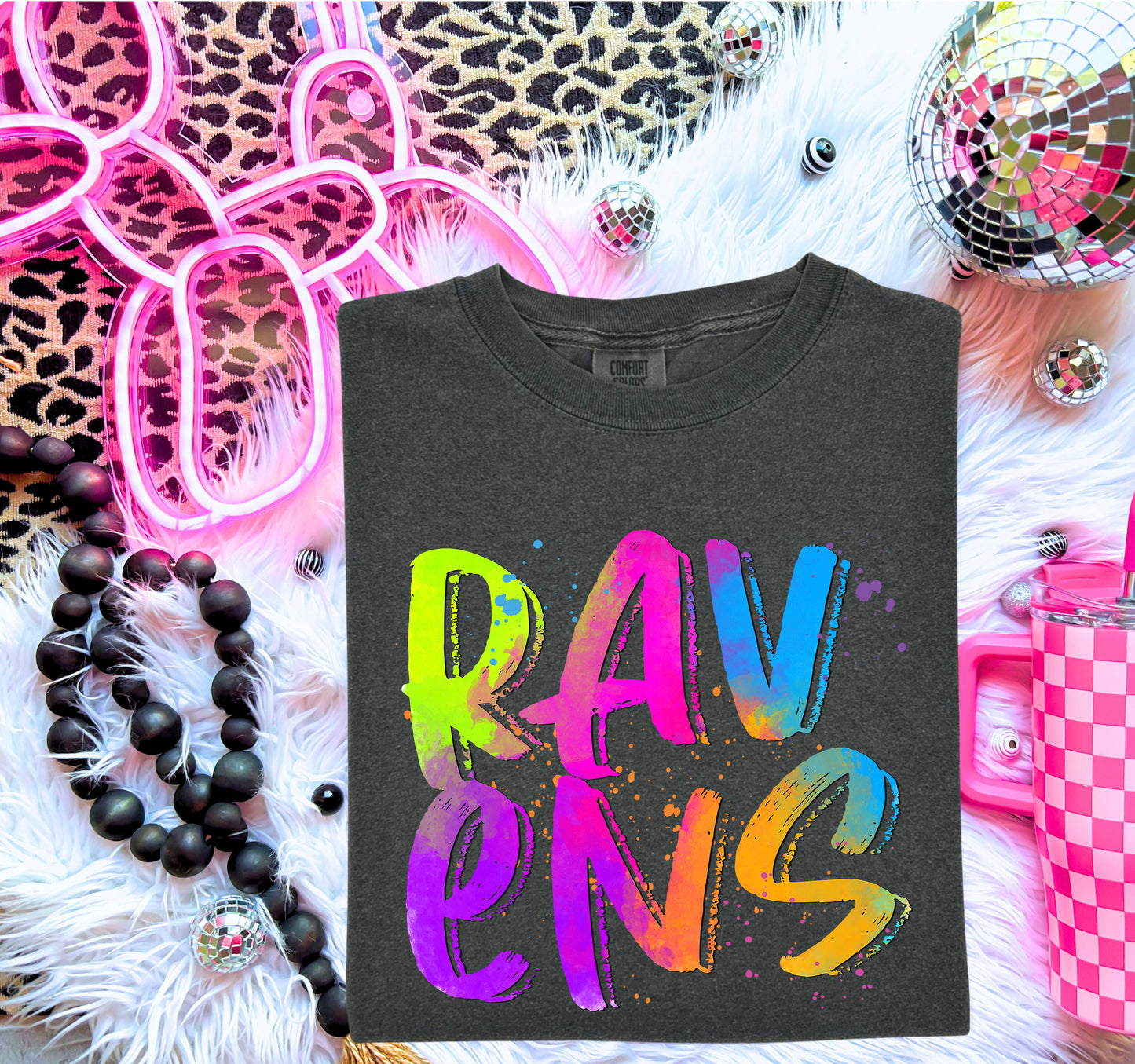 NEON MASCOTS Ravens