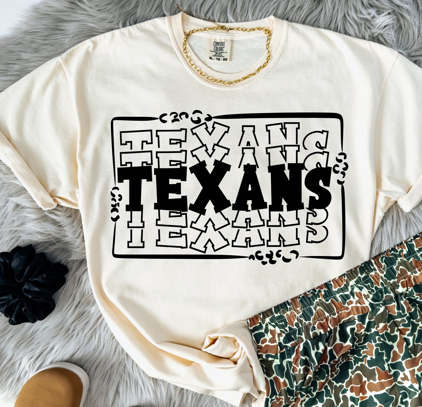 STACKED MASCOTS Texans