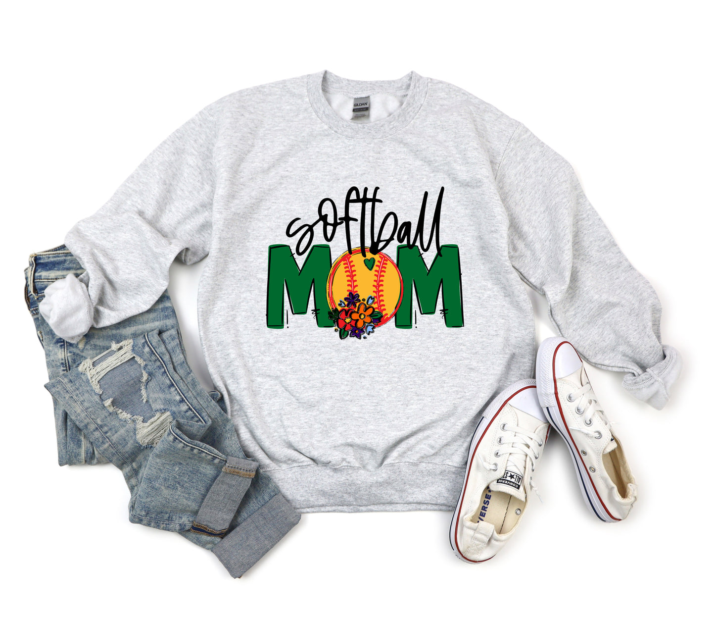 Softball Mom Team Go