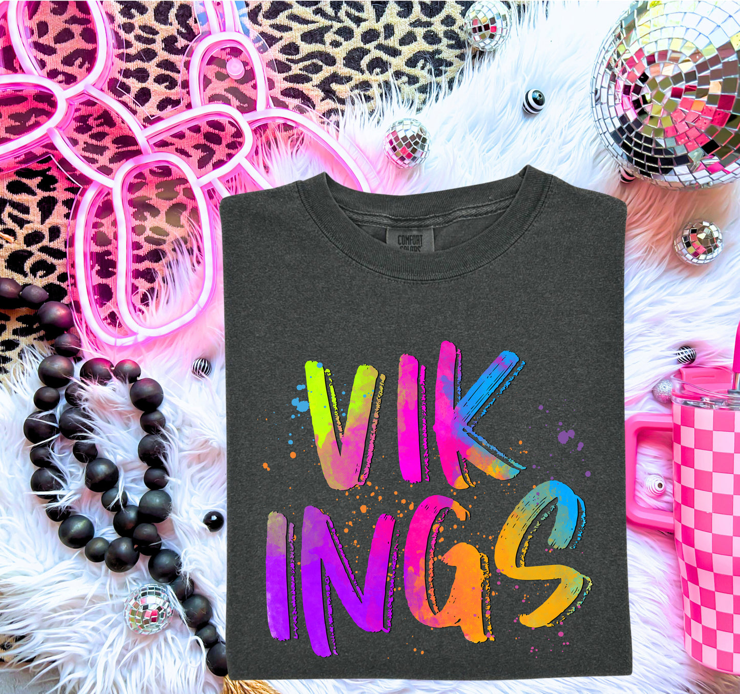 NEON MASCOTS Vikings