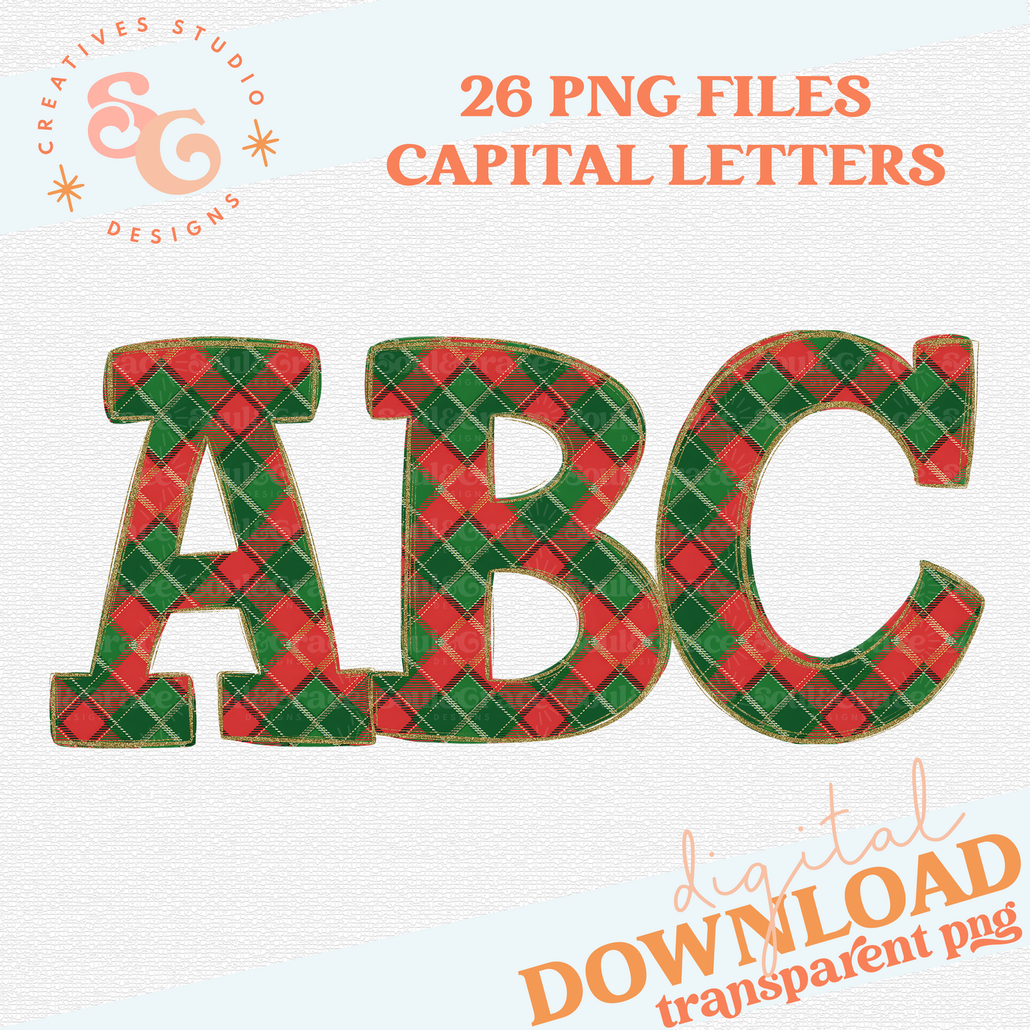 MAD FOR PLAID ALPHABET