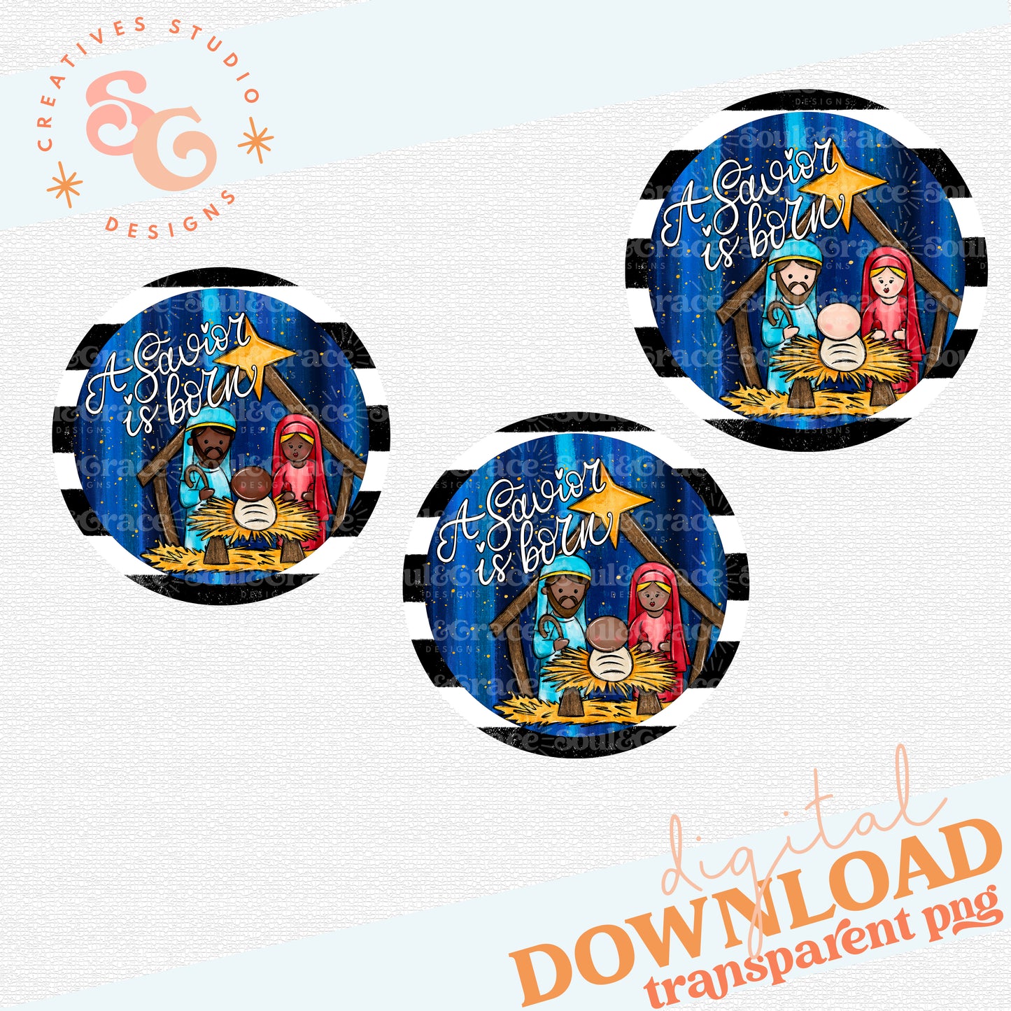 A Savior is Born Ornament